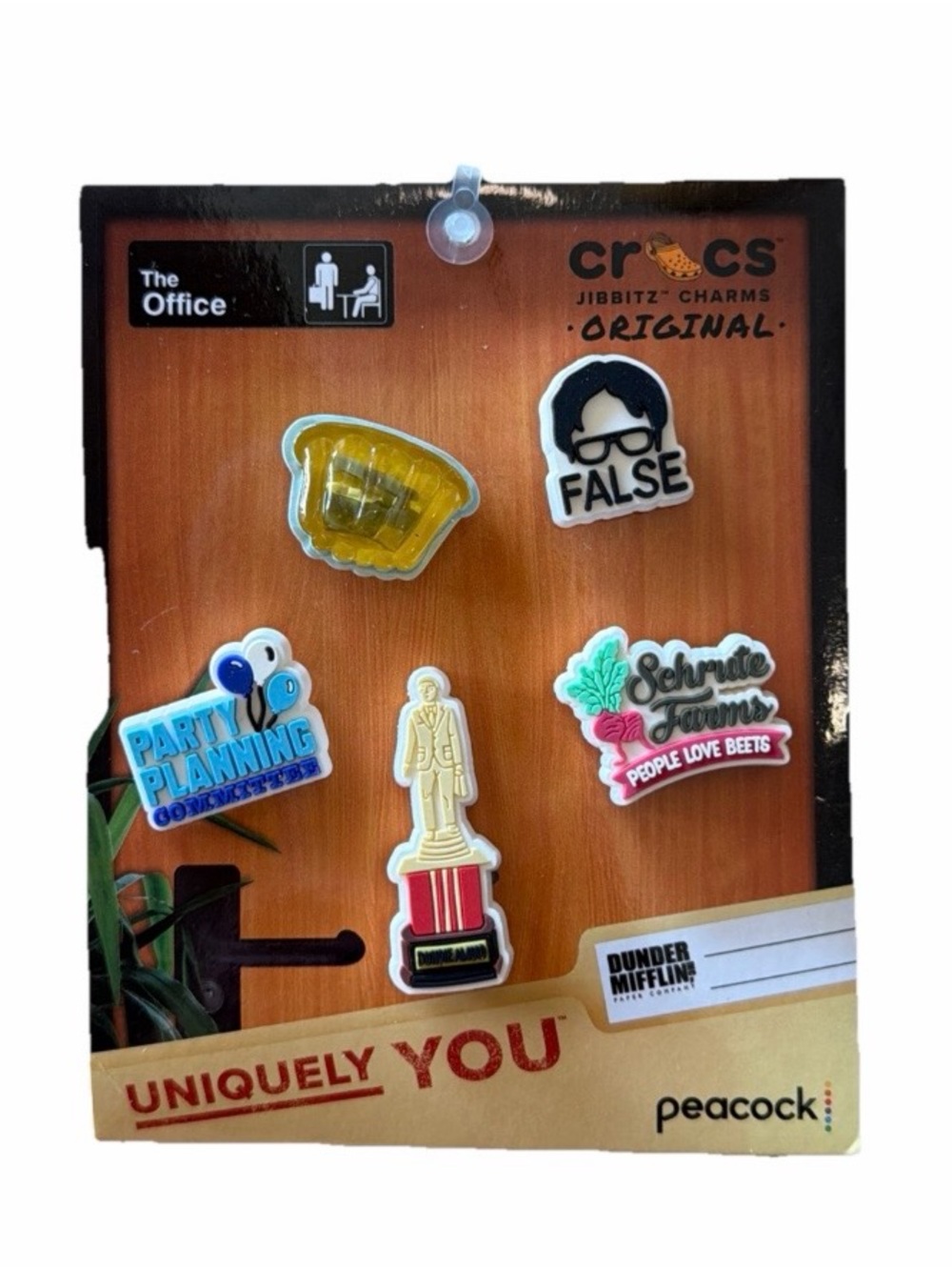 Crocs Jibbitz Charms 5 Pack THE OFFICE Officially Licensed NEW